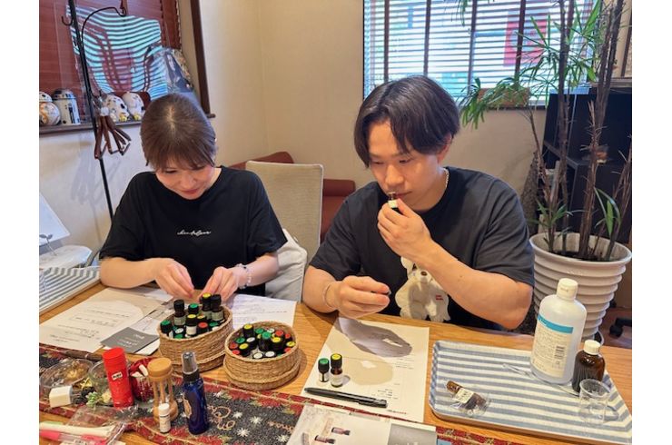 アロマクラフト作成体験