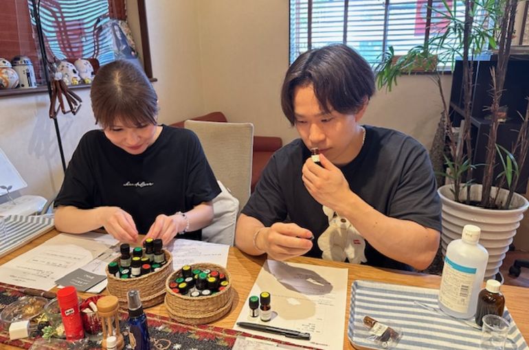アロマクラフト作成体験